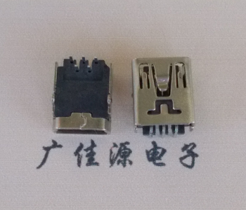 淄博MINI USB前两脚插座 90度卧式 端子DIP针脚定义