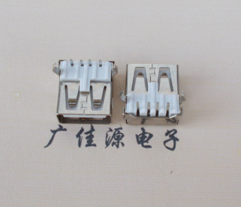 淄博USB AF母座 LCP 耐高温250度280度 环保白胶芯