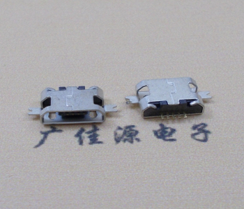 淄博MICRO USB B型口 两脚SMT沉板0.7/1.0/1.6直边