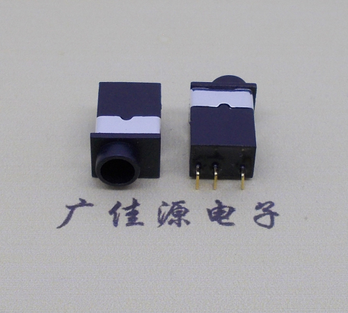 淄博PJ-2030防水耳机插座 铜材质铜针2.5/3.5音频插口